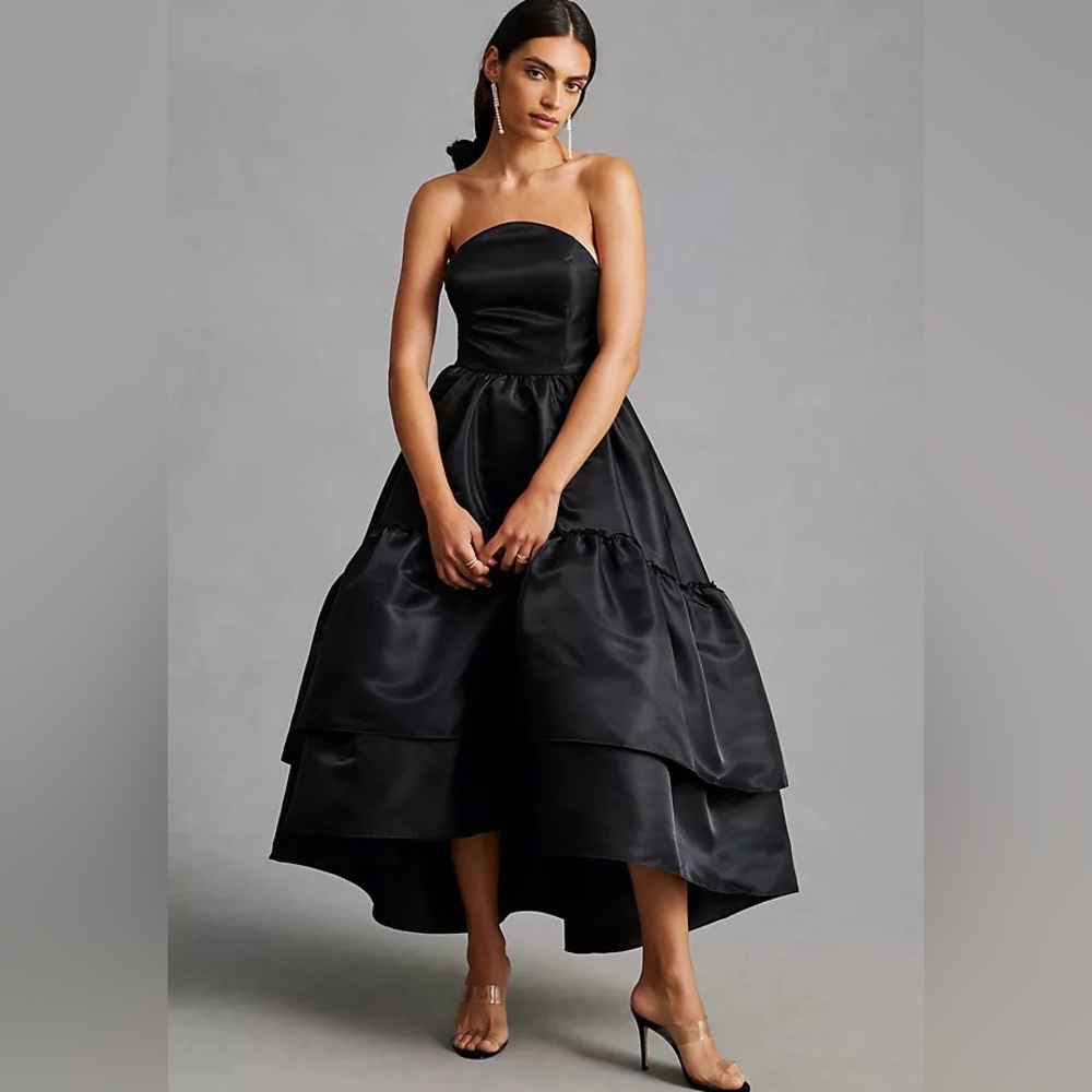Anthropologie x Mare Mare Tiered Strapless Dress